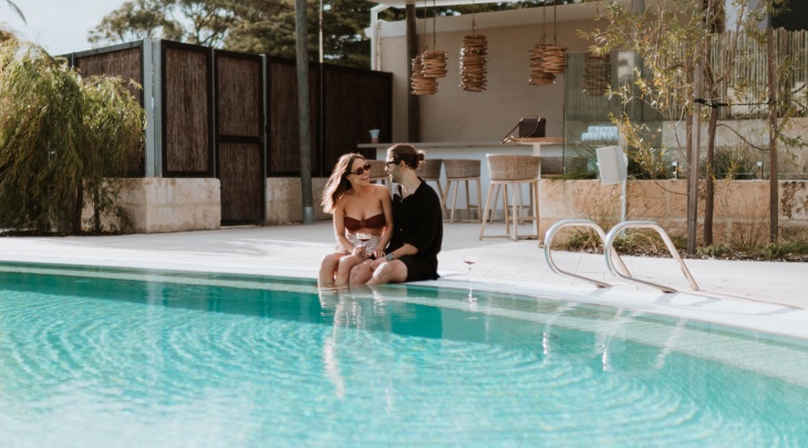 Poolside